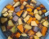 Foto langkah ke 3 dari resep Es Buah Pepaya Melon.