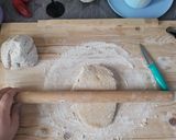 Részben teljes kiőrlésű magvas kifli recept fázis 3 fotója