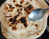 A picture of step 4 of Whole Wheat Tandoori Naan.