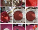 Red velvet cake with cheese frosting recipe step 2 photo