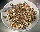 Une image de l'étape 10 de Tomates farcies aux sardines à l'huile, feta et herbes.