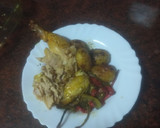 Foto del paso 4 de la receta: Pollo asado casero con guarnición