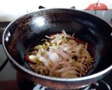 A picture of step 1 of Chicken kosha curry.