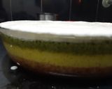A picture of step 7 of Rainbow Dhokla.
