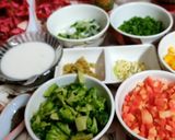 A picture of step 3 of Hot and Sour Soup.