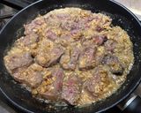 Une image de l'étape 15 de Bœuf juste saisi aux arachides, fruits et gingembre.