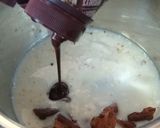 A picture of step 3 of Choco Biki Smoothie.
