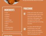 Crispy stuffed yam balls