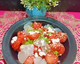 A picture of step 3 of Summer Salad With Ice Apple And Watermelon.