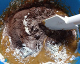 Foto langkah ke 2 dari resep Brownies Sungai Coklat.