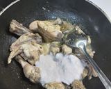 A picture of step 2 of Shahi white chicken creamy qorma.