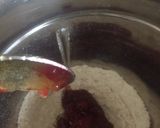A picture of step 2 of Oats & Strawberry Milkshake with caramelized sunflower seeds.
