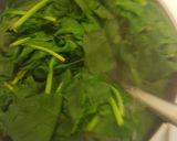 A picture of step 1 of Spinach cheese dosa with peanut chutney.