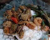 Foto langkah ke 6 dari resep Tumis Kerang ala Warteg.