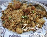A picture of step 4 of Gobhi Tawa Pulao.