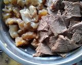 Gambar langkah 3 resipi Sup Daging & Urat Keting.