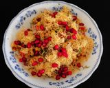 A picture of step 2 of Corn chana jor chaat.