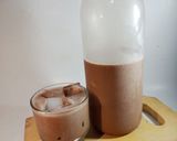 Foto langkah ke 5 dari resep Es Coklat Seliter ala Cafe.