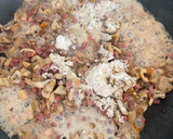 Foto del paso 3 de la receta: Pimientos rellenos de champiñones y jamón serrano