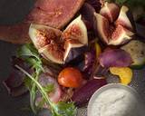Figs and Mediterranean Vegetables with Blue Cheese Dressing recipe step 3 photo