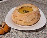 Tökkrémleves cipóban recept fázis 3 fotója