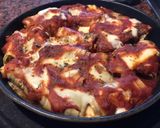 Foto del paso 4 de la receta: Canelones de berenjenas con relleno de pollo y queso