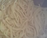 Foto del paso 6 de la receta: One pot spaghetti al azafrán 🌱 Plato vegetariano con opción vegana
