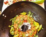 A picture of step 5 of Karhai khara Masala Qeema.