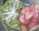 Foto langkah ke 1 dari resep Tumis Bunga Pepaya dan Teri.