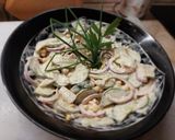 Uborka saláta húsokhoz recept fázis 4 fotója