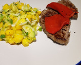 Foto del paso 1 de la receta: Solomillo de ternera con ensalada de mango, aguacate y lima