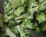 A picture of step 4 of Broccoli Stir fry with Besan.
