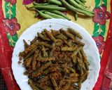 বীনস আর বেসন এর সবজি(Ben's r Beson r sabji recipe in bengali) রেসিপি ধাপ - 6 ছবি