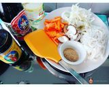 รูปขั้นตอนการทำที่ 2 ของ ผัดหมี่ซั่ว,,,🍄🥕🍝🥕🍄