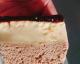 Hình bước làm 4 của món Flan gateau tráng gương