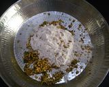 A picture of step 2 of Rajasthani Kurma paratha.