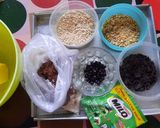 Foto langkah ke 1 dari resep Gluten Free Double Choco Oat Cookies.