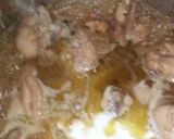 A picture of step 3 of Chicken white handi.