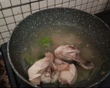 Foto langkah ke 2 dari resep Bubur ayam pakai nasi sisa.