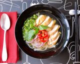 A picture of step 5 of Chicken Pho (Phở Gà).