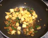 A picture of step 3 of Pineapple Rice.