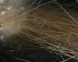 A picture of step 1 of Vermicelli pasta in white sauce.