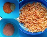 A picture of step 1 of Masoor and Mung Thick Daal.