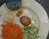 A picture of step 1 of Carrot Fritters.