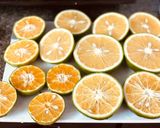 Hình bước làm 1 của món Nước Cam