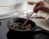 Foto del paso 5 de la receta: Risotto de Espinacas y Setas