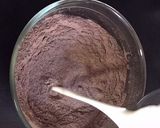 A picture of step 1 of Moist 2 Layer Chocolate Cake.