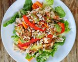 Gambar langkah 4 resipi Salad Ayam dengan Honey Paprika Dressing.