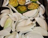 Foto del paso 1 de la receta: Milhojas de papas, zapallitos y boniato