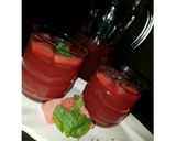 A picture of step 4 of Watermelon juice.